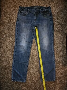American Eagle Jeans Women’s Size 14 Short Skinny Light Wash Stretch Denim